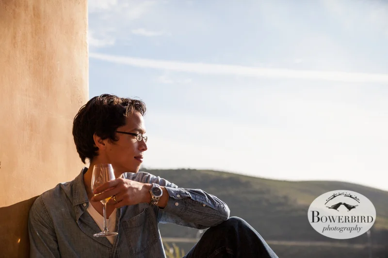 Wine tasting at Nicholson Ranch, Sonoma, CA. © Bowerbird Photography 2013.