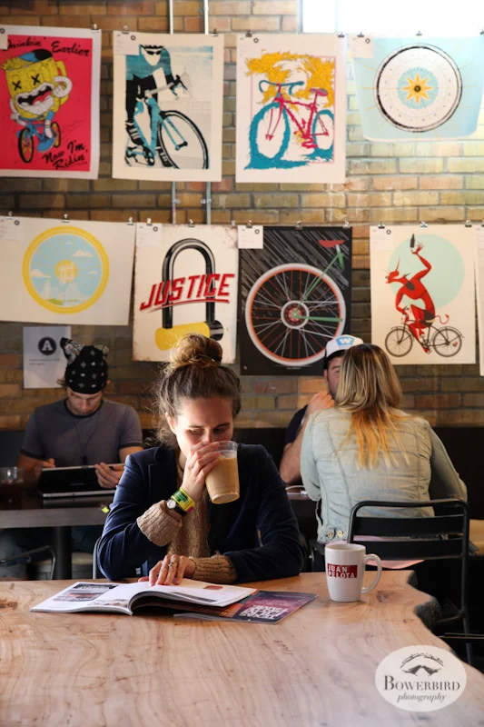 Ice coffee break at Juan Pelota. © Bowerbird Photography, Austin and SXSW 2013 Photo.