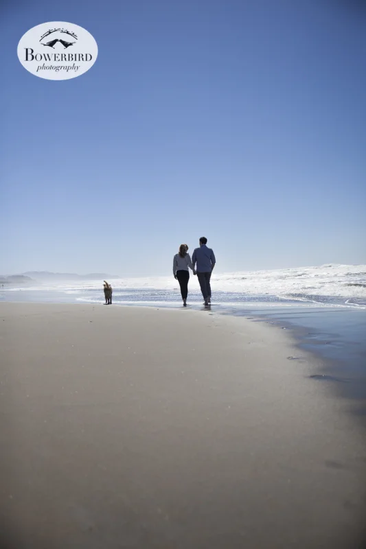San Francisco Engagement Photos at Ocean Beach. © Bowerbird Photography 2013.
