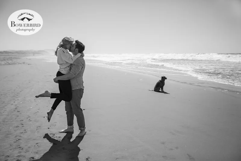 San Francisco Engagement Photos at Ocean Beach. © Bowerbird Photography 2013.