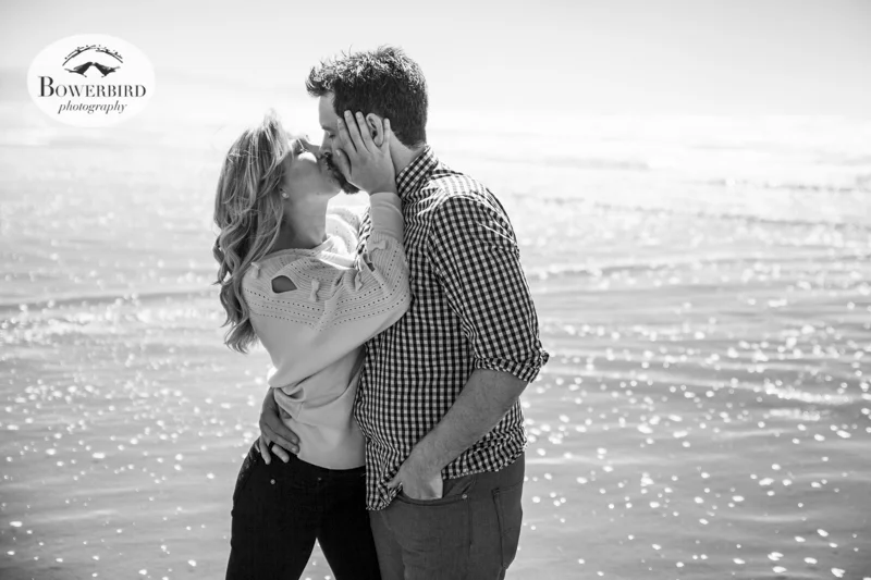 San Francisco Engagement Photos at Ocean Beach. © Bowerbird Photography 2013.