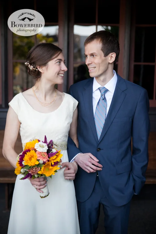 Potrero Hill Neighborhood House Wedding in San Francisco. © Bowerbird Photography 2013.