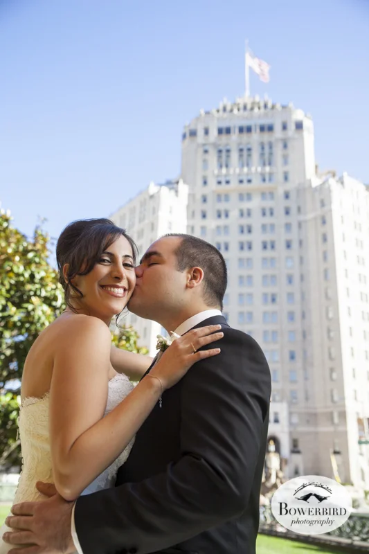 San Francisco Wedding Photography at the Intercontinental Mark Hopkins. © Bowerbird Photography.