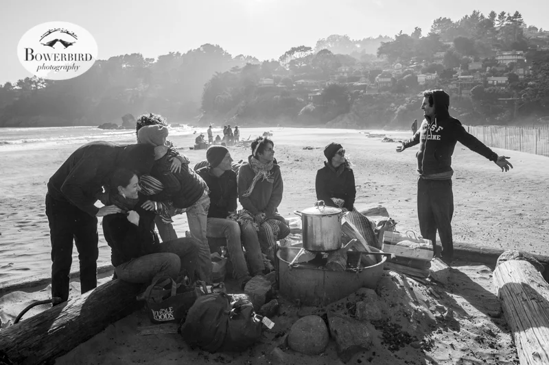 Muir Beach Birthday Bonfire. © Bowerbird Photography 2014