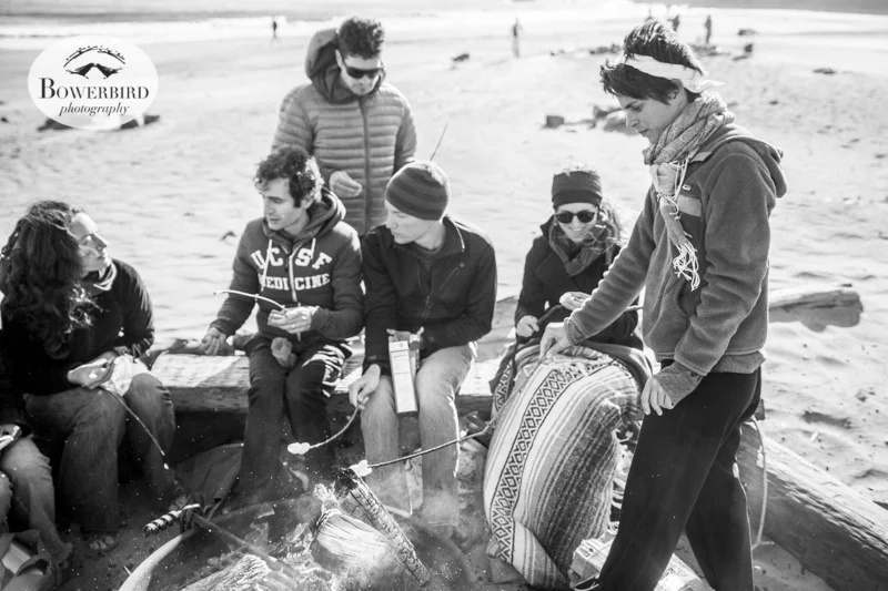 Muir Beach Birthday Bonfire. © Bowerbird Photography 2014