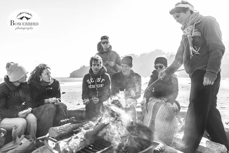 Muir Beach Birthday Bonfire. © Bowerbird Photography 2014