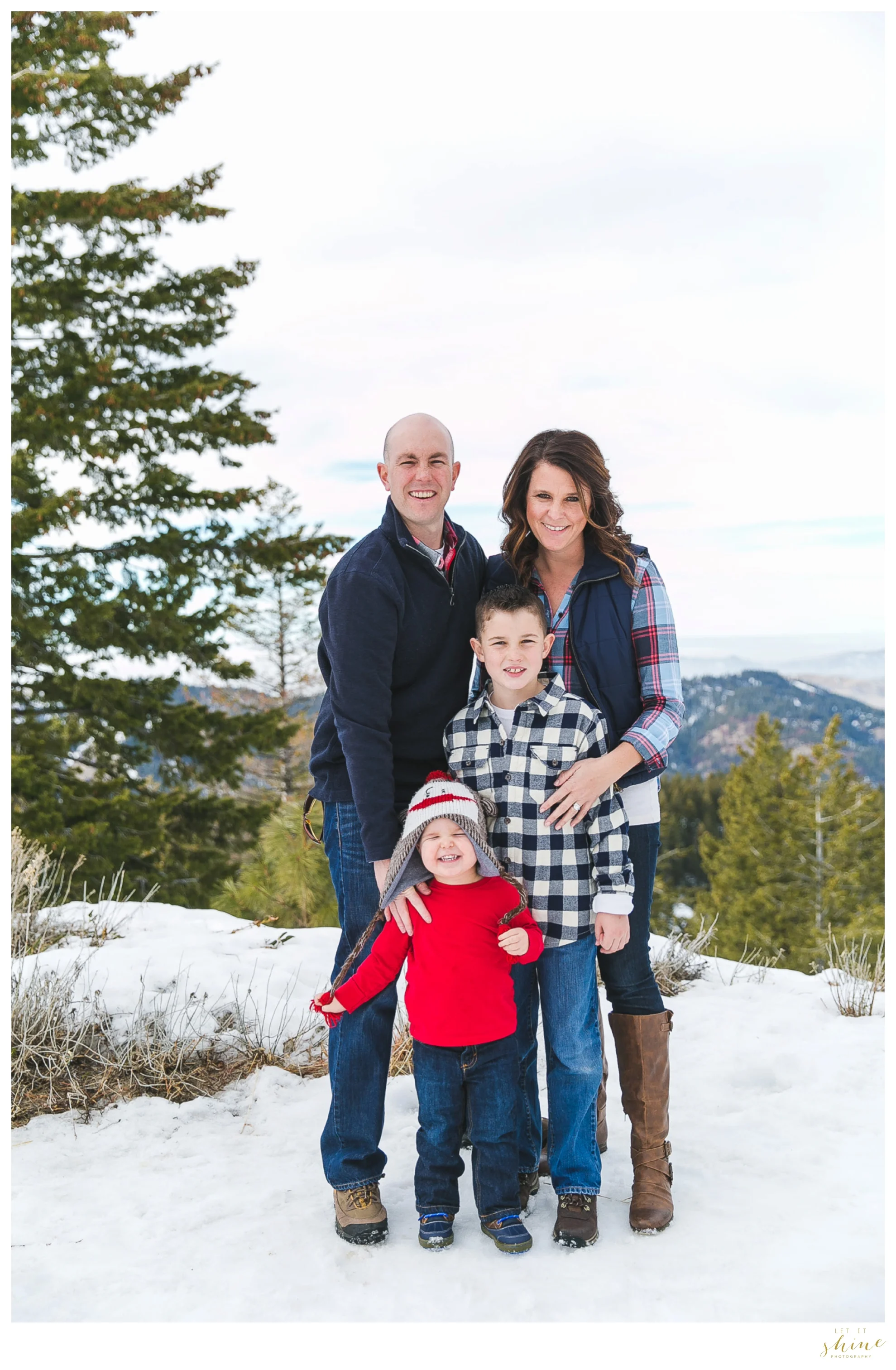 Let It Shine Photographyblog Winter Family Session Boise Idaho
