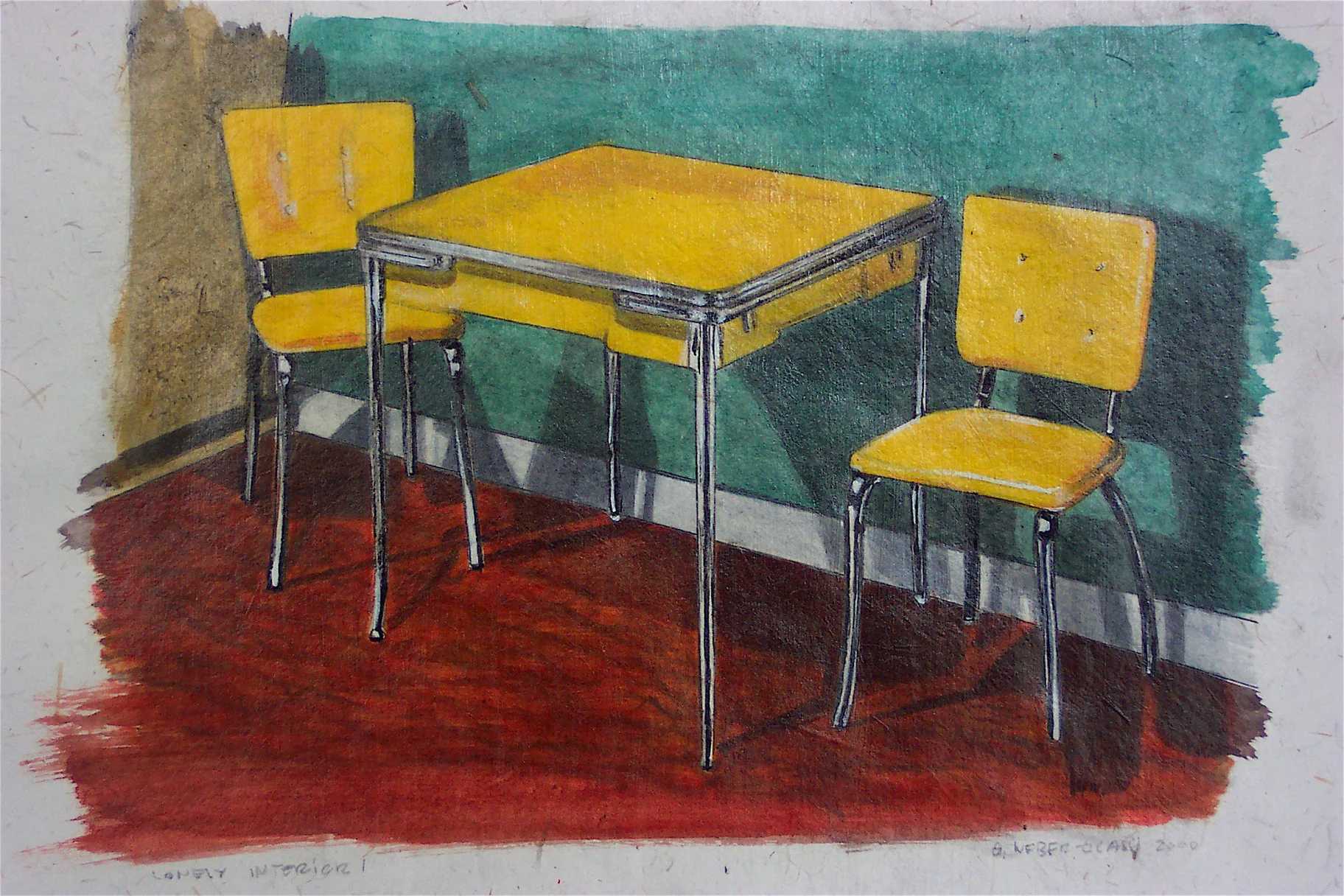 Lonely Interior • SOLD