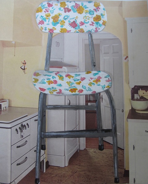 Flowered Kitchen • SOLD