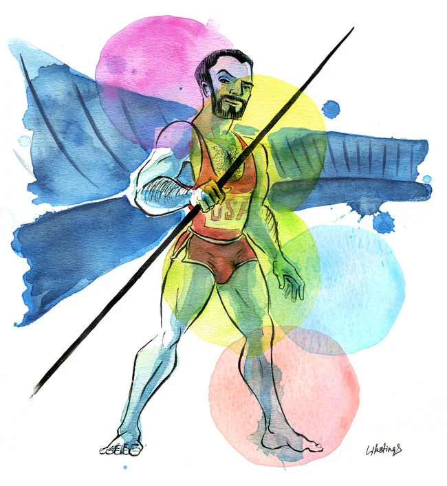 Olympian Pinup