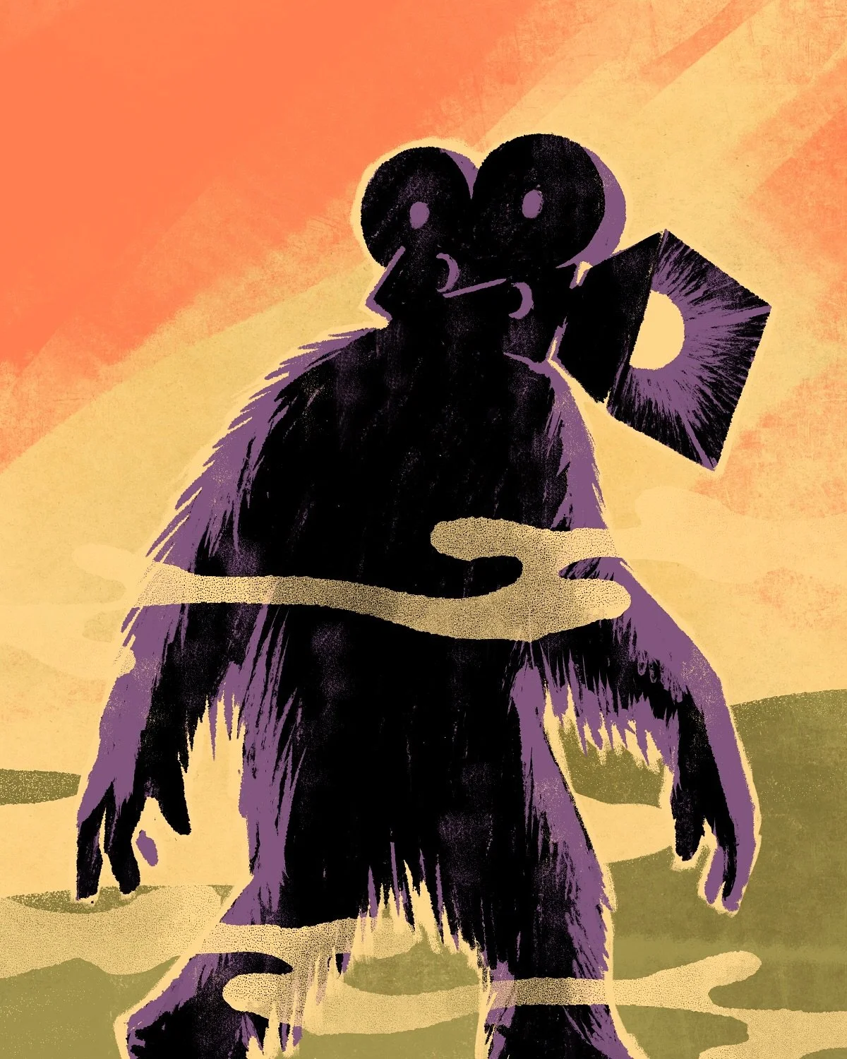 I was inspired to create this collection of strange cinematic creatures for the upcoming Local Sightings Film Festival by @nwfilmforum, opening next week!