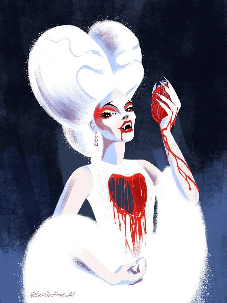 Happy Halloween! Here&rsquo;s just a taste of my favorite vampires, from stage, page and screen:

1. @hereisbosco as Blood Countess Bathory
2. The Vampire Lestat in his early Parisian era.
3. Original Flavor Count Orlok

Which legendendary vamps woul