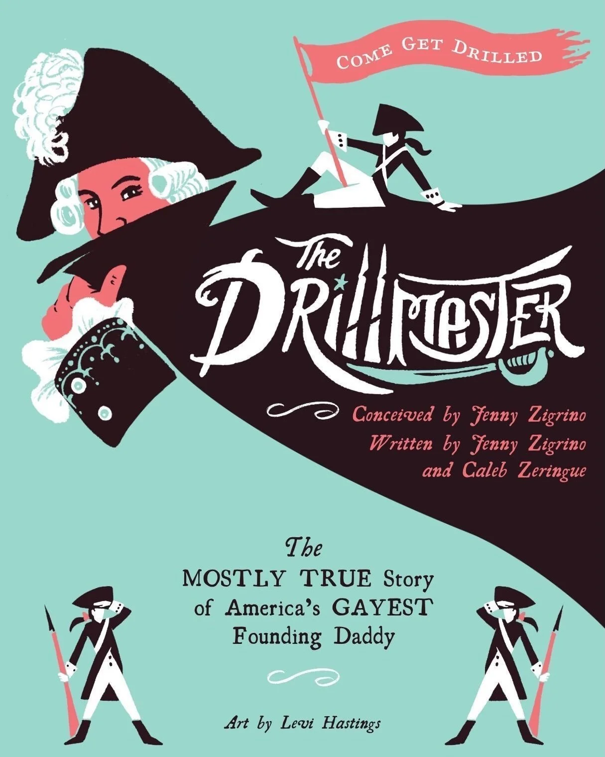 Meet The Drillmaster!

A hilarious new vision of Baron Von Steuben, America&rsquo;s Founding gay Daddy, from the brilliant comedians, @JennyZigrino and @caleb.meringue .

Many of you know my association with The Baron from the graphic novel I created