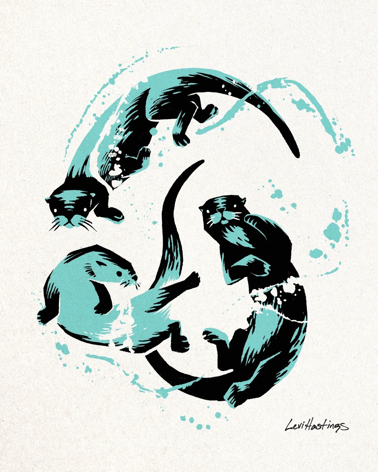 Are you familiar with World Otter Day? I'm just learning about this myself, (the last Wednesday in May) but I'm happy to add to the calendar of sacred holidays. It was founded by @iosf_otters to raise awareness for global otter conservation and advoc