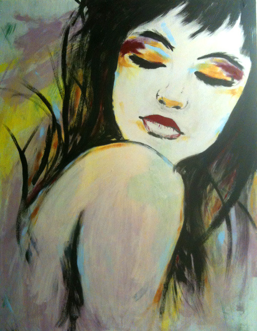 Acrylic on Board / 42" x 32"