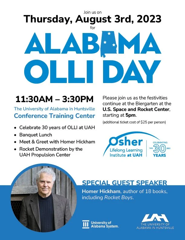 OLLI 30th Anniversary Flyers