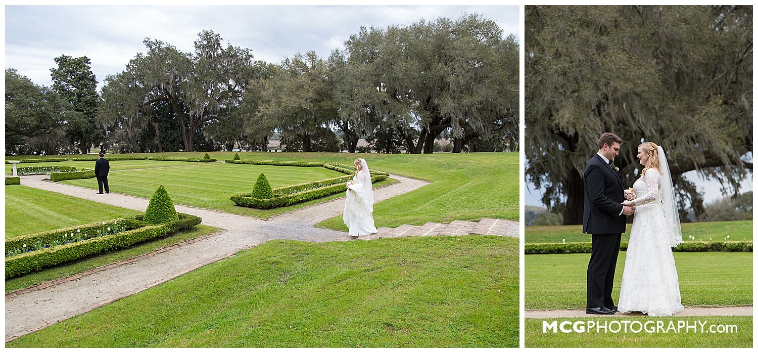 Middleton Place Wedding First Look