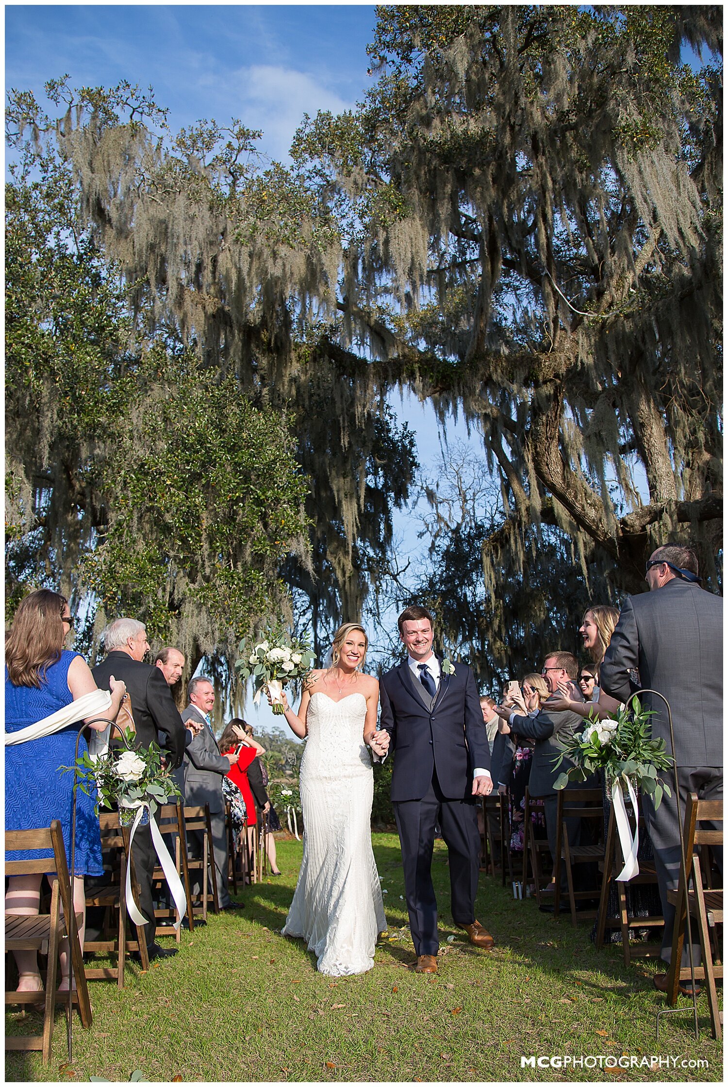 Magnolia Plantation Wedding Ceremony