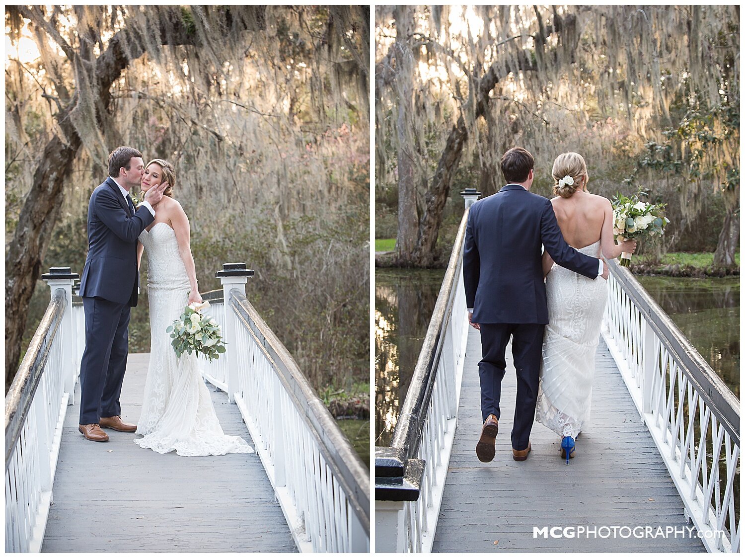 Magnolia Plantation Bride and Groom