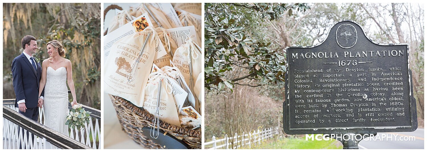 Magnolia Plantation Wedding Details