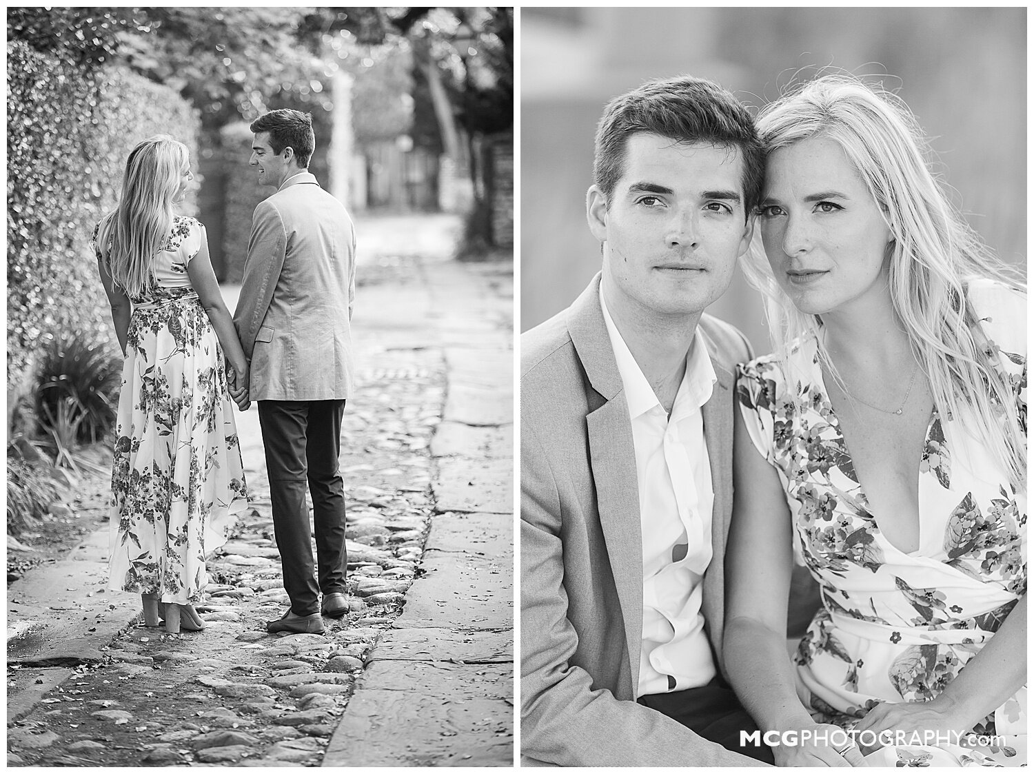 Charleston Engaged Couple