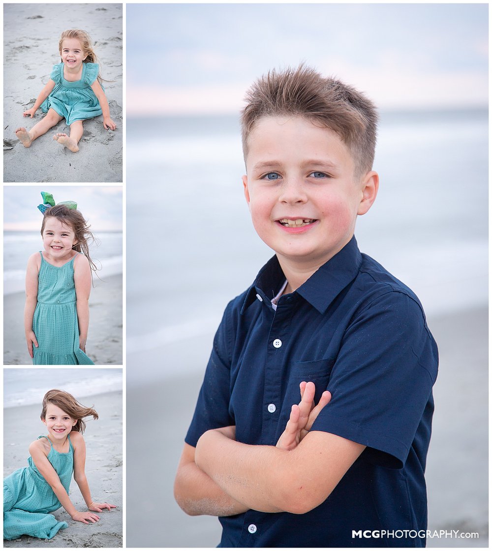 Children Portraits at Folly Beach