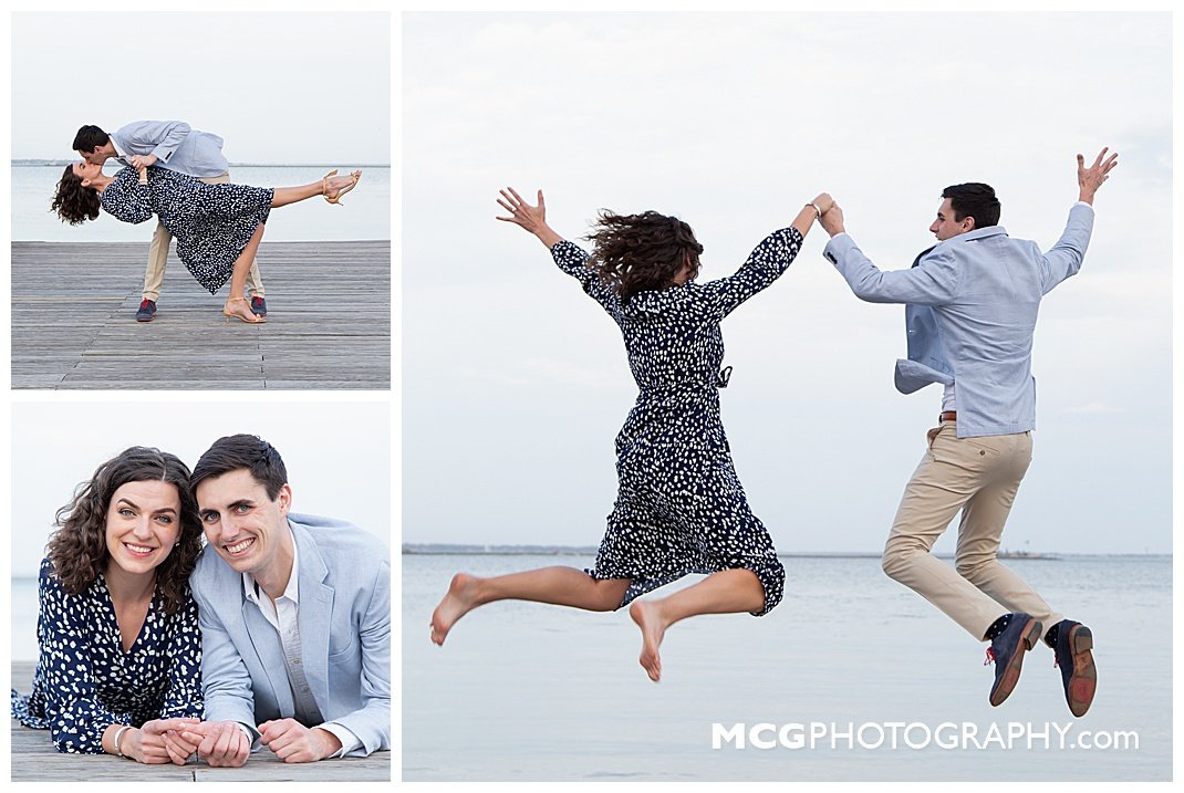 Waterfront Park engagement session