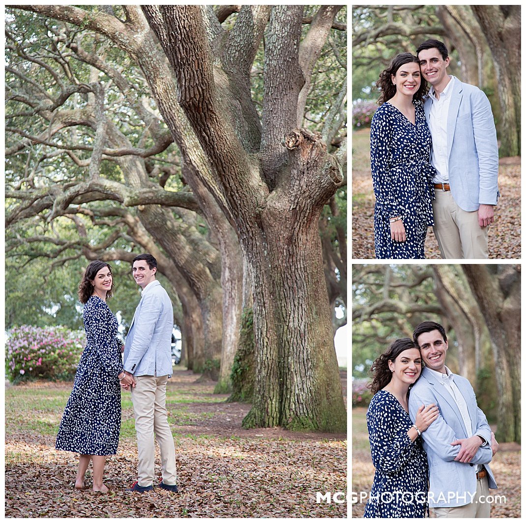 White Point Gardens Engagement Portraits