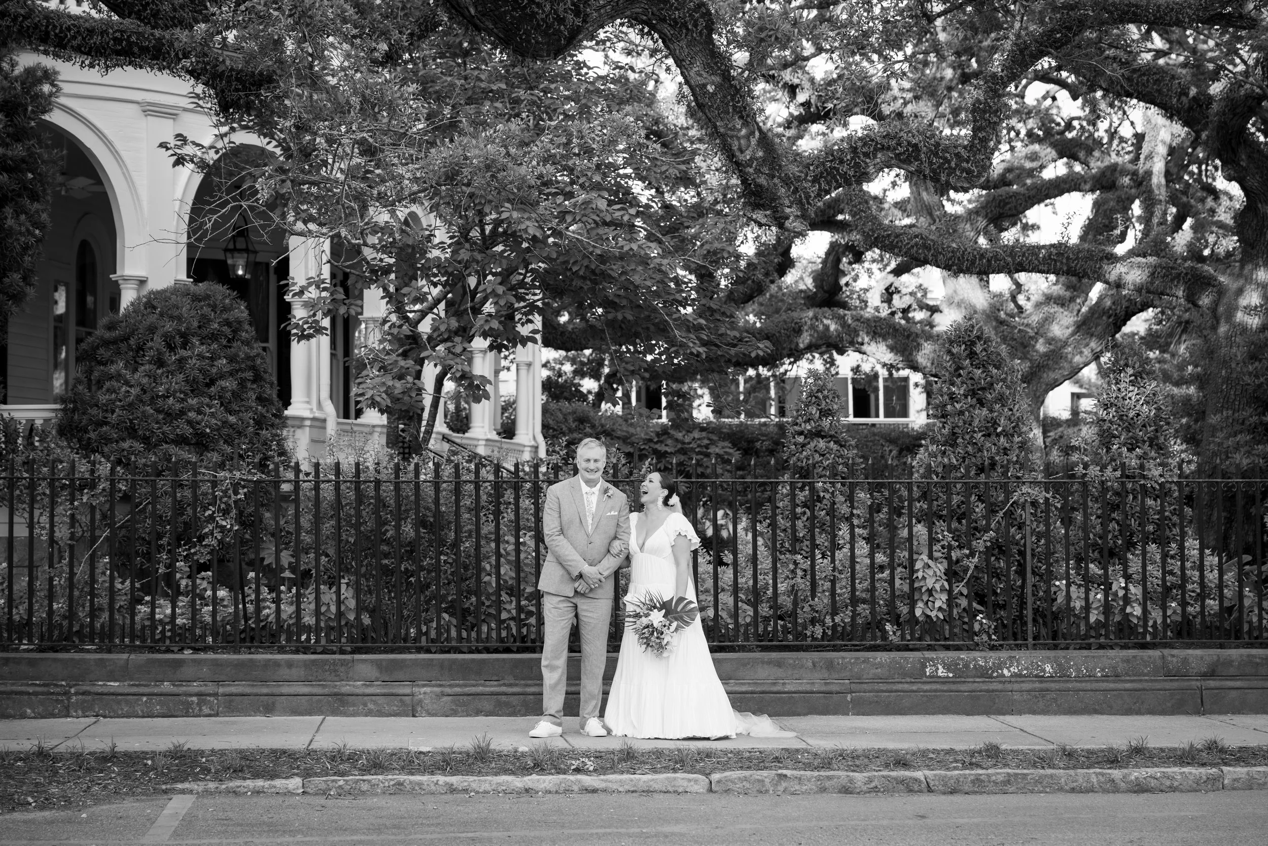 Mills House Wedding - bold florals, intimate guest list