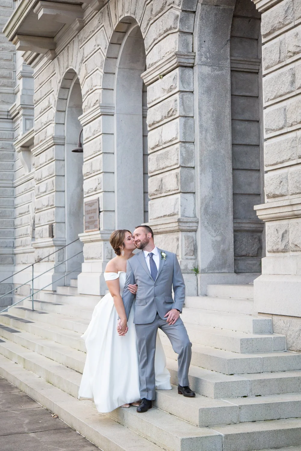 charleston elopement photography of entwined couple