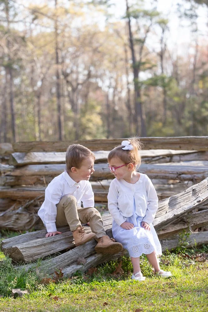 twins cracking each other up