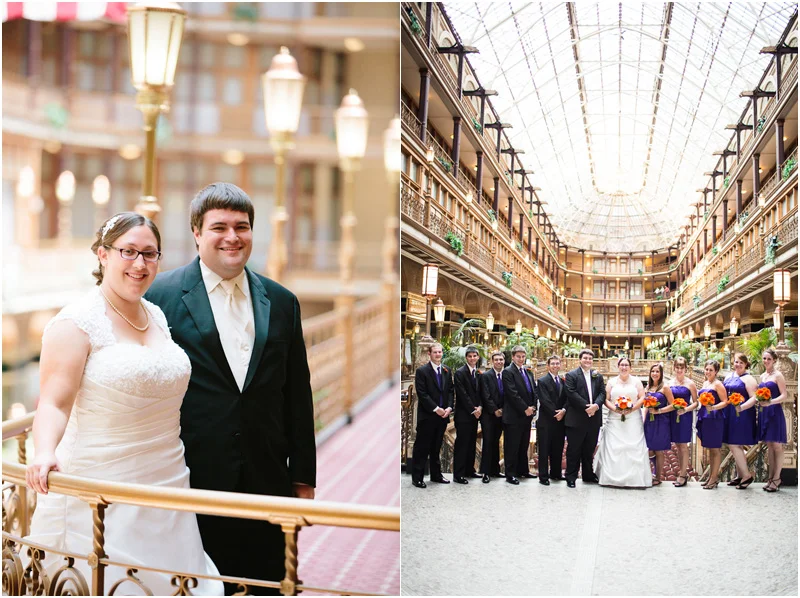 Cleveland Wedding Photographer - Old Arcade