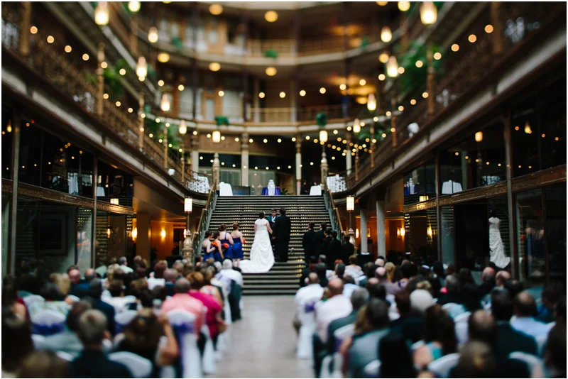 Cleveland Wedding Photographer - Old Arcade