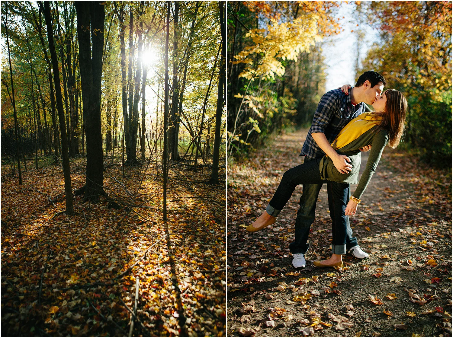 Beautiful sun! Cleveland Engagement Photographer