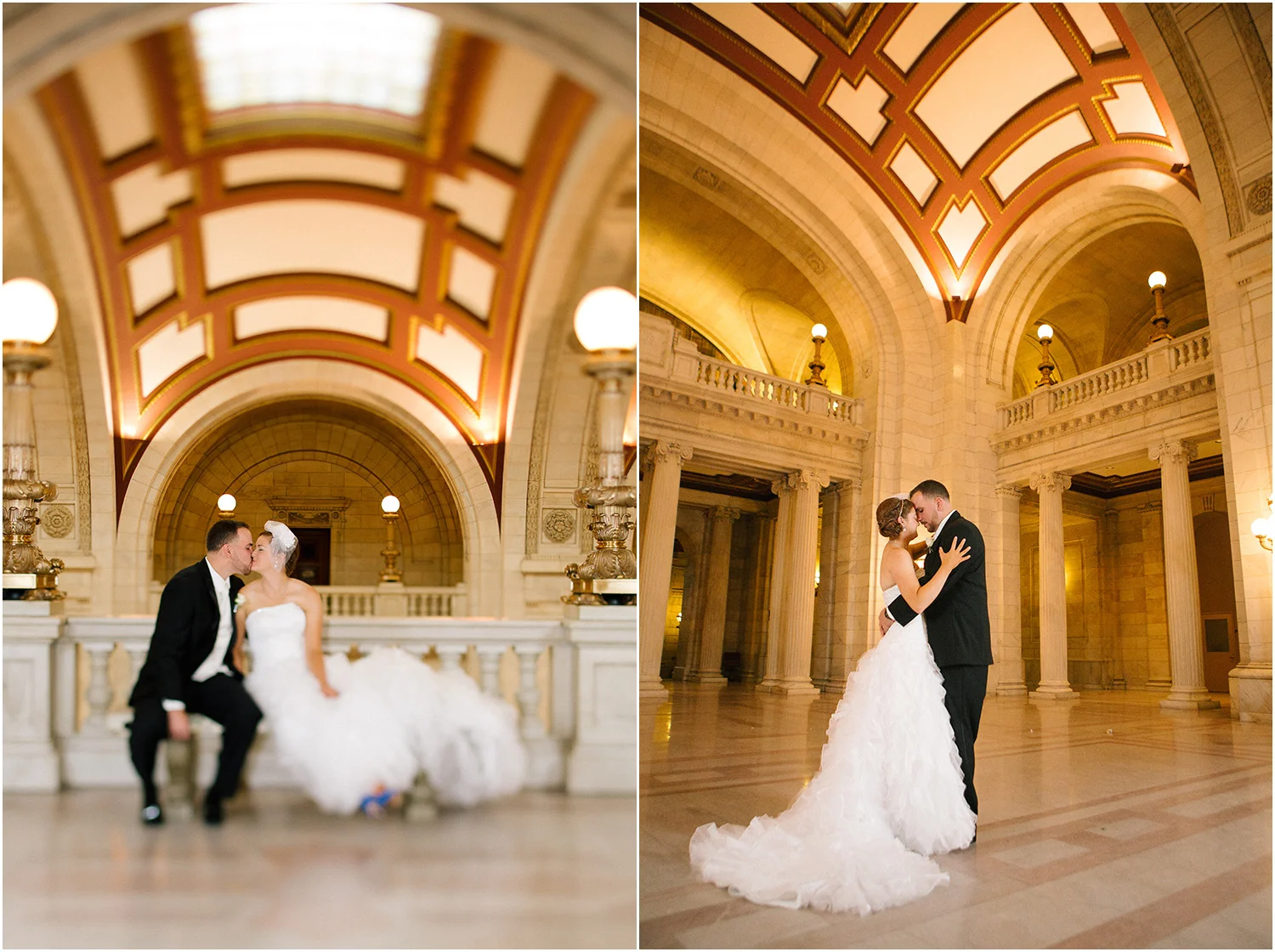 C leveland Wedding Photographer - Fountain Bleau - Old Courthouse - Madelyn and Bob