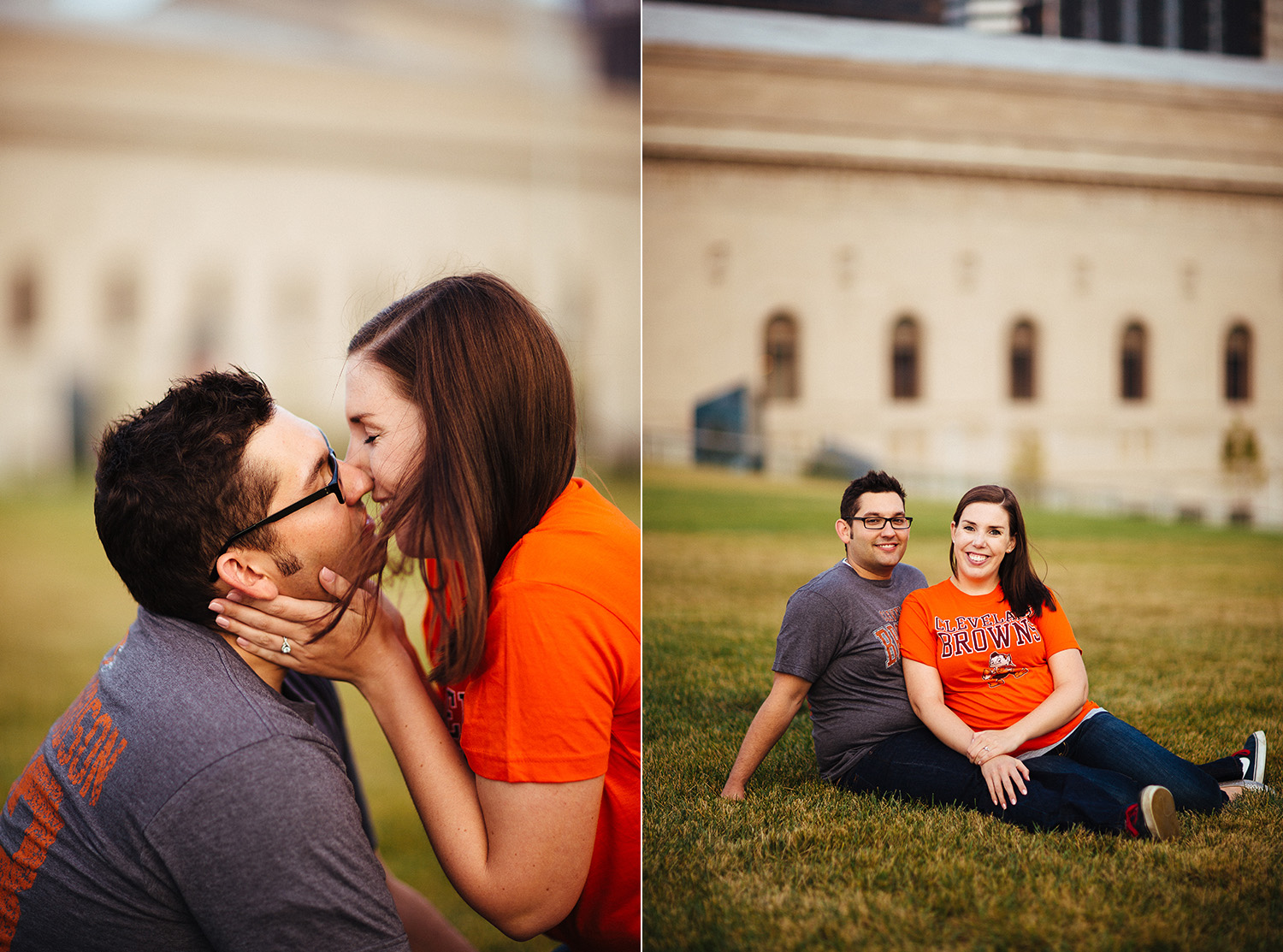 Cleveland Engagement Photograpgher East 4th, Browns Stadium, Progressive Field - Leslie and Max 07.jpg