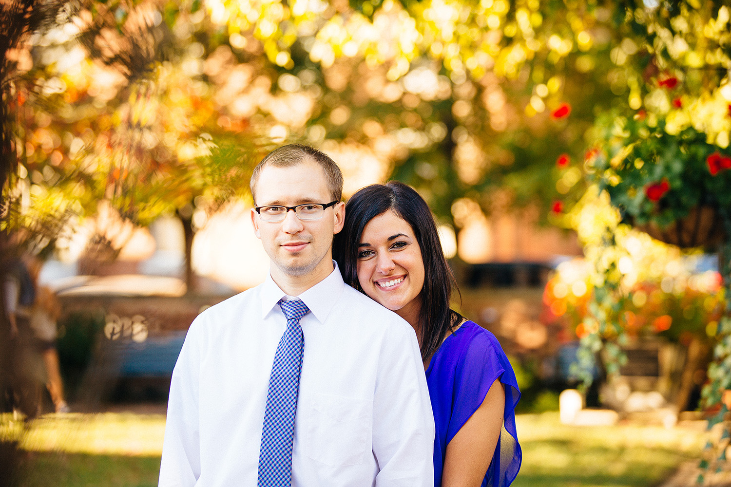 Columbus Ohio Engagement Photographer in German Village Krysten and Brad 05.jpg