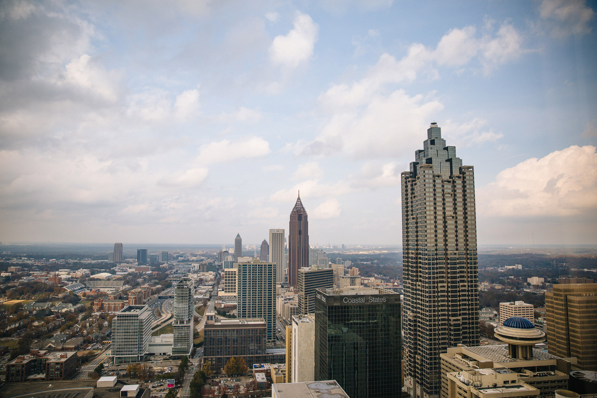 Downtown Atlanta Engagement Photograprapher - Katie and Alex 01.jpg