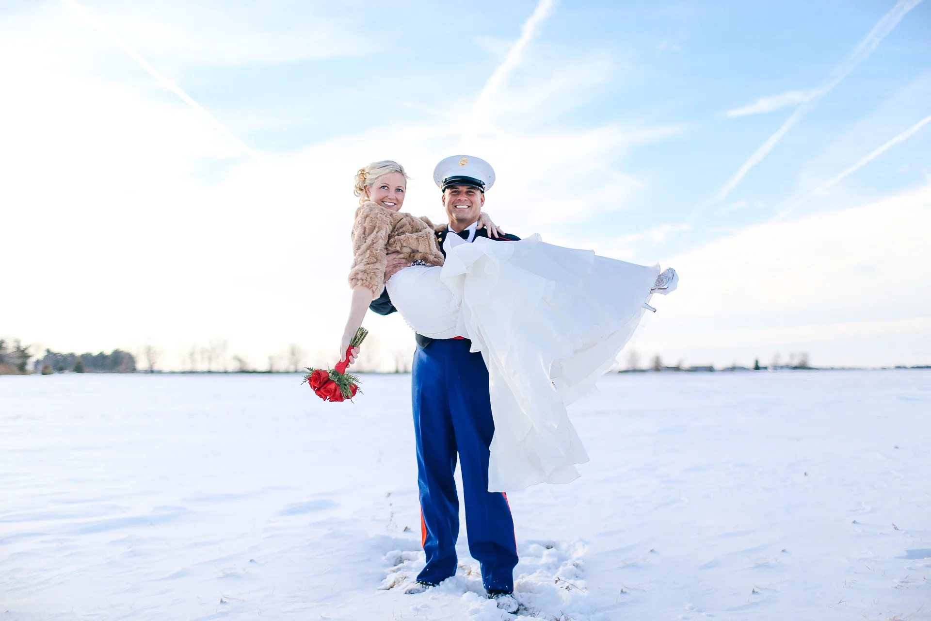 Yvette + David // a winter wedding at the milan villa