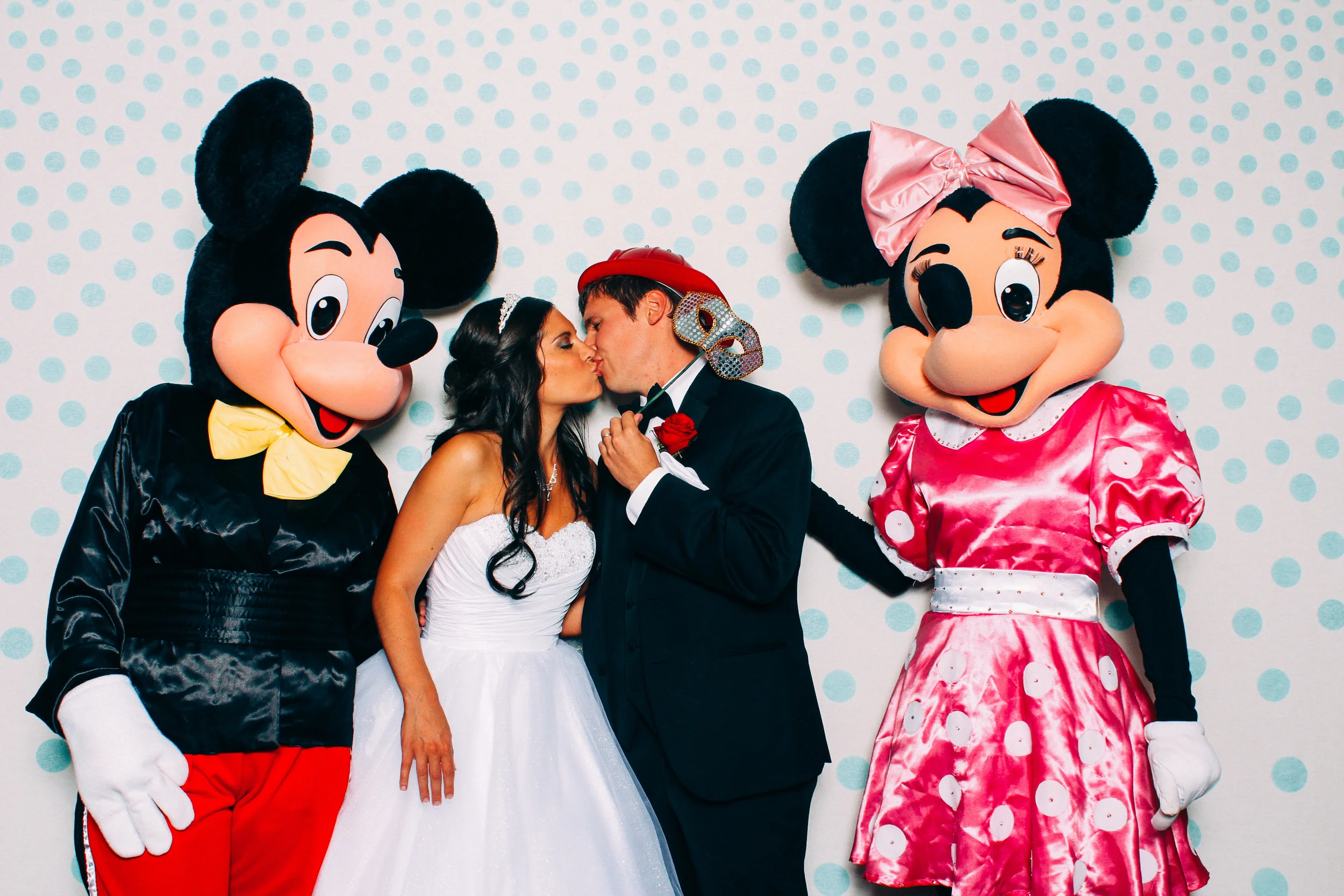 Krista + Kyle // photobooth at pazzo’s grand ballroom