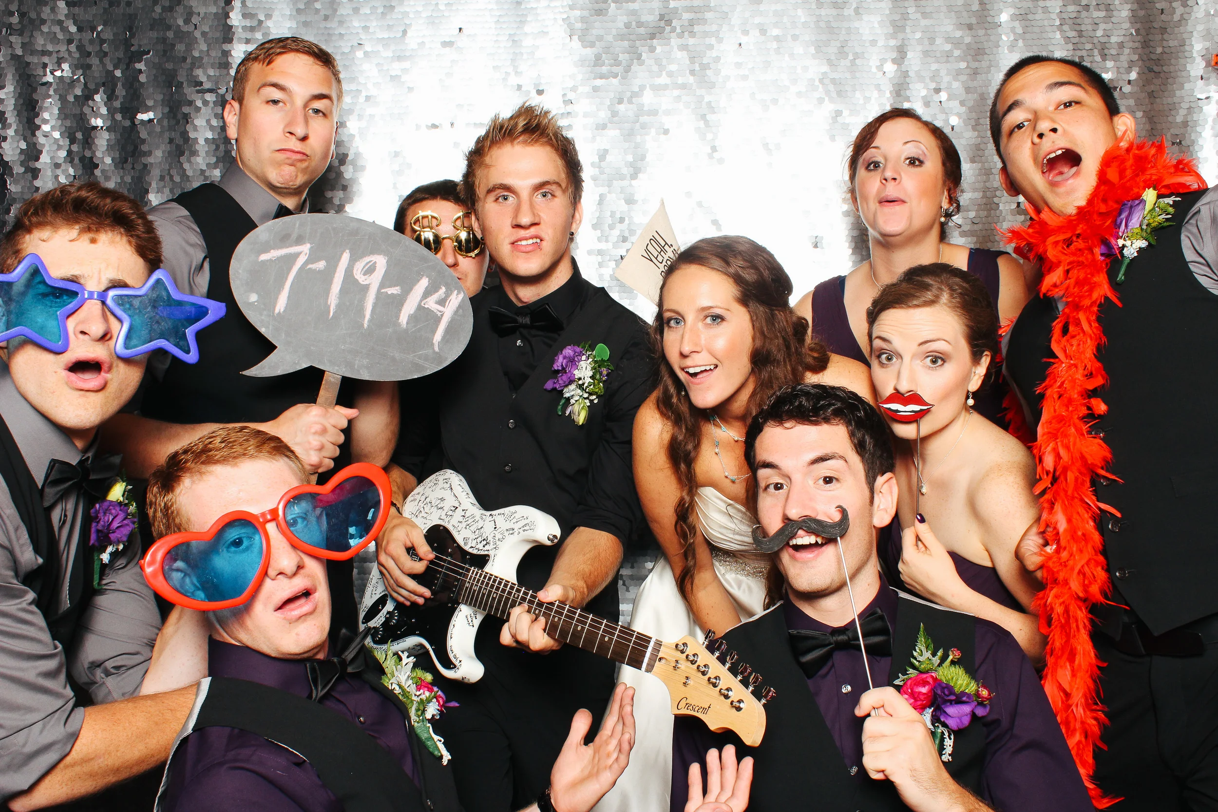Breanna + James // photobooth at the st. george centre