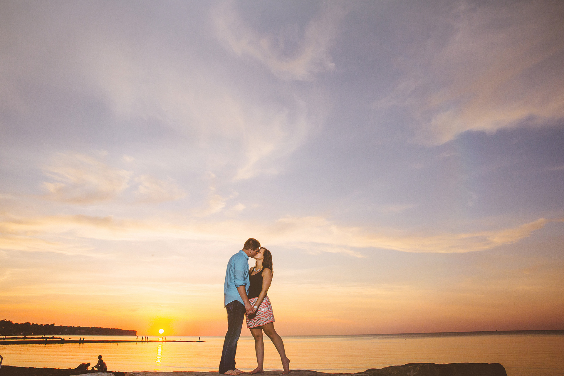 Cleveland Engagement Photographer at the Beach 11.jpg