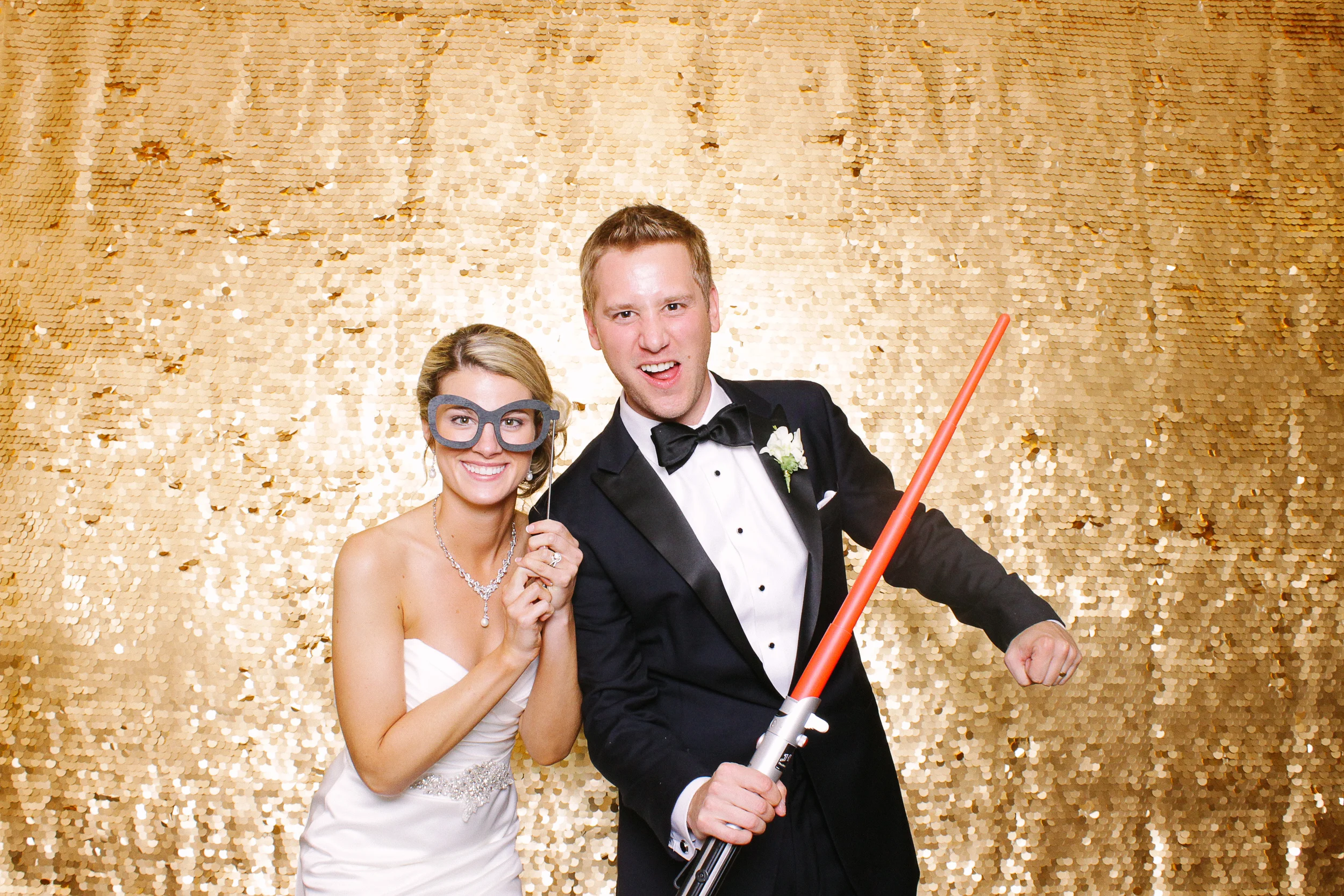 Jackie + Nate // photobooth at the findlay country club
