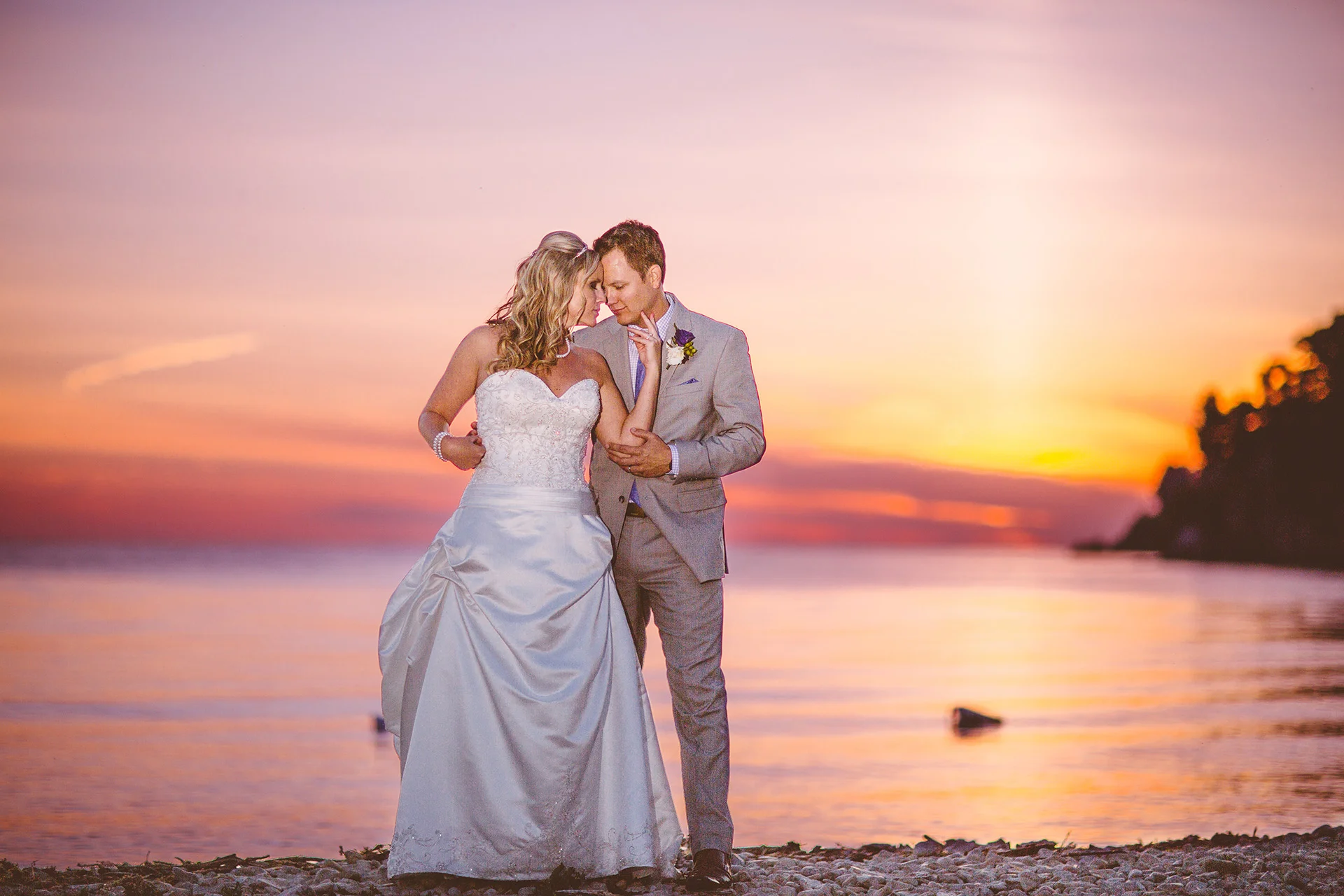 Bridget + Joe // a put in bay island wedding 