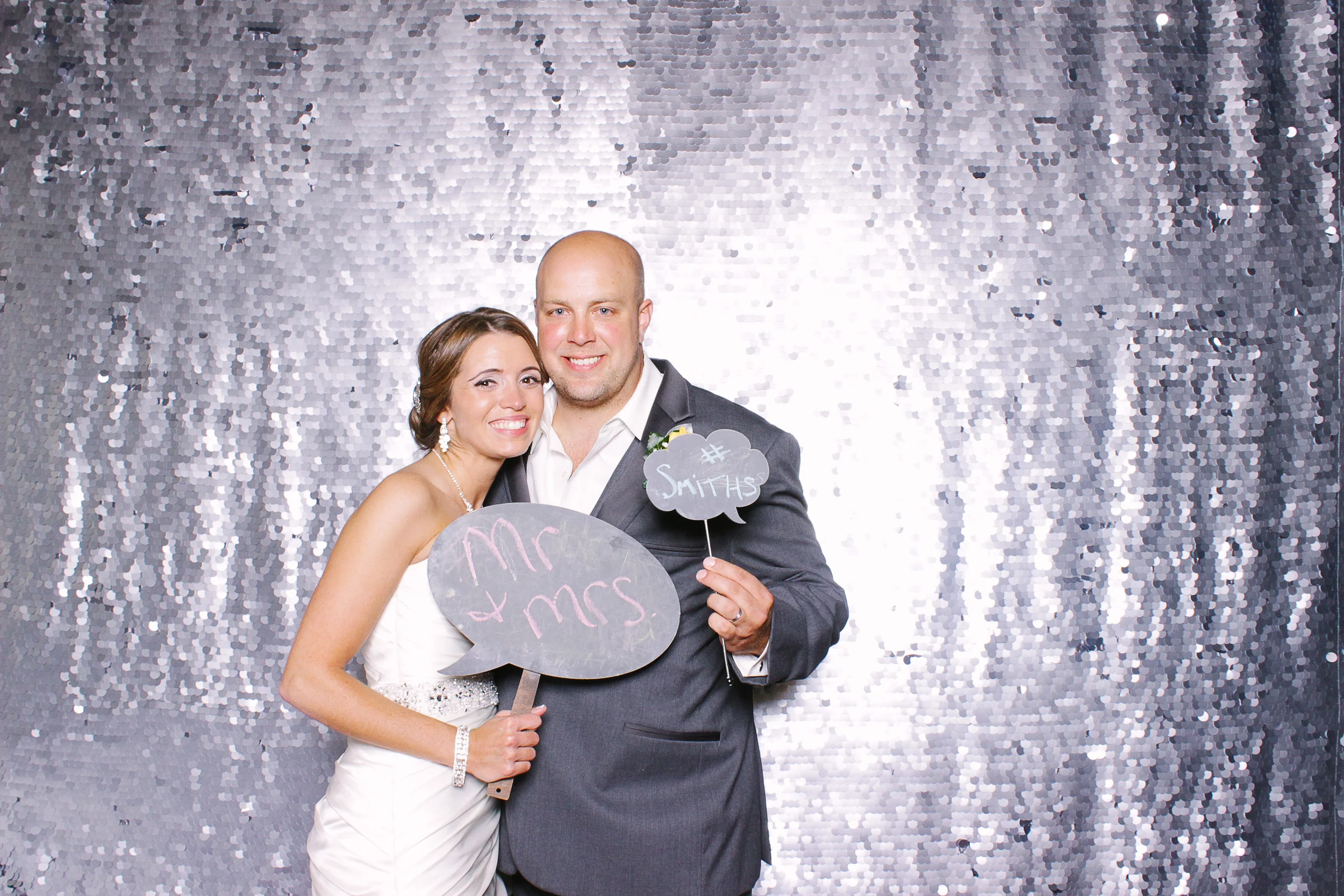 Andrea + Greg // photobooth in clinton ohio