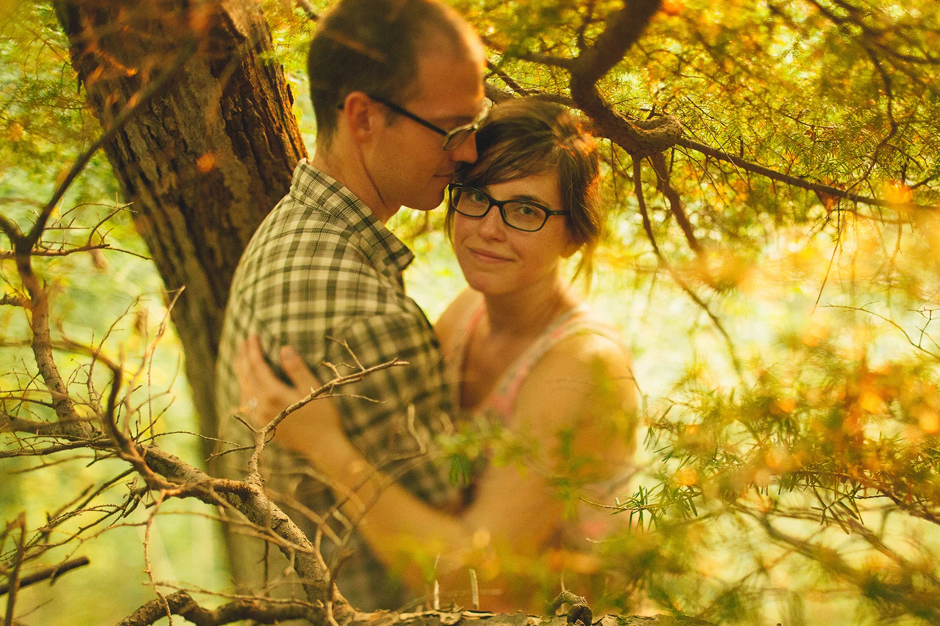 Gen + Jud // an engagement session in the cuyahoga valley 