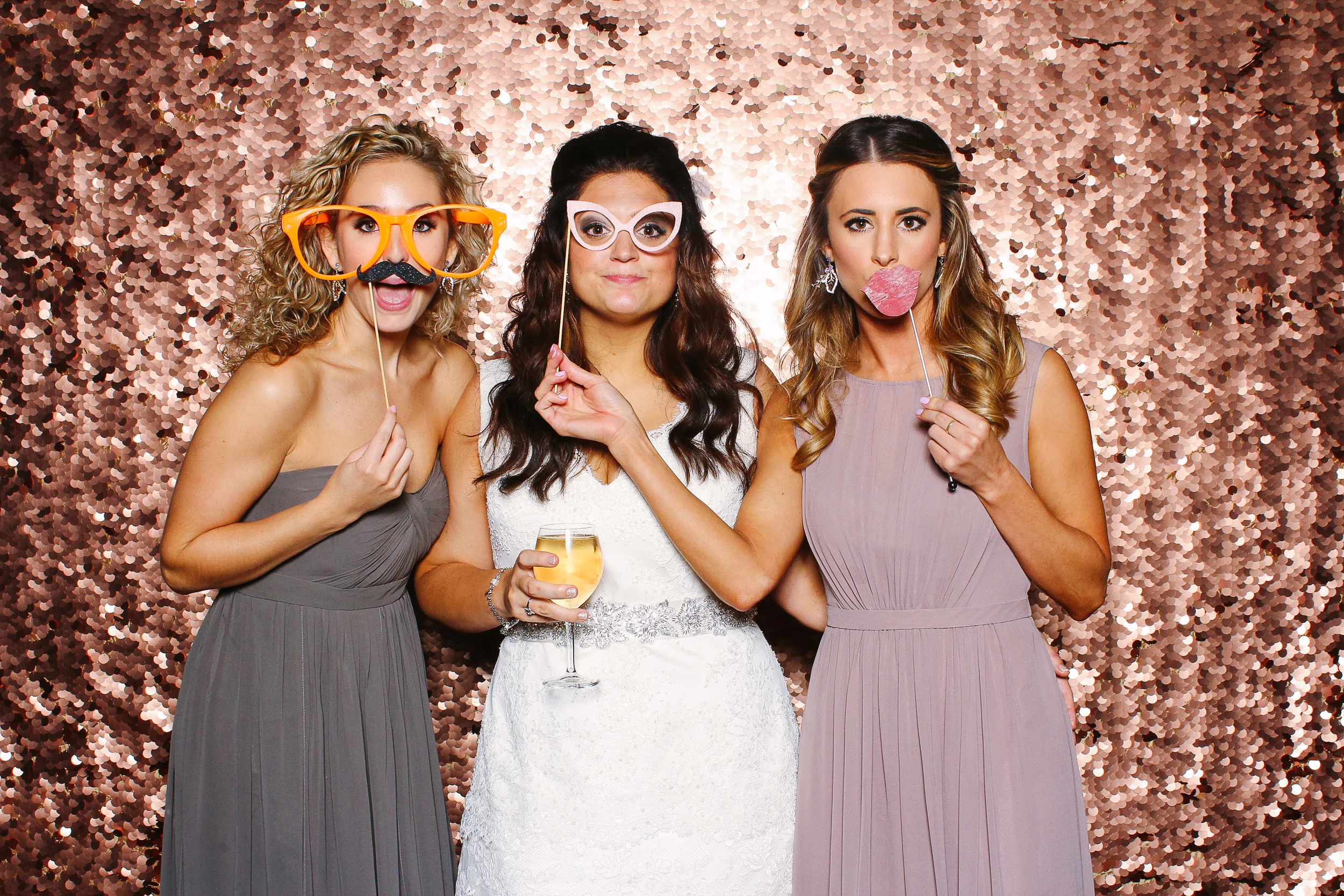 Jenny + Drew // photobooth at the westin cleveland hotel