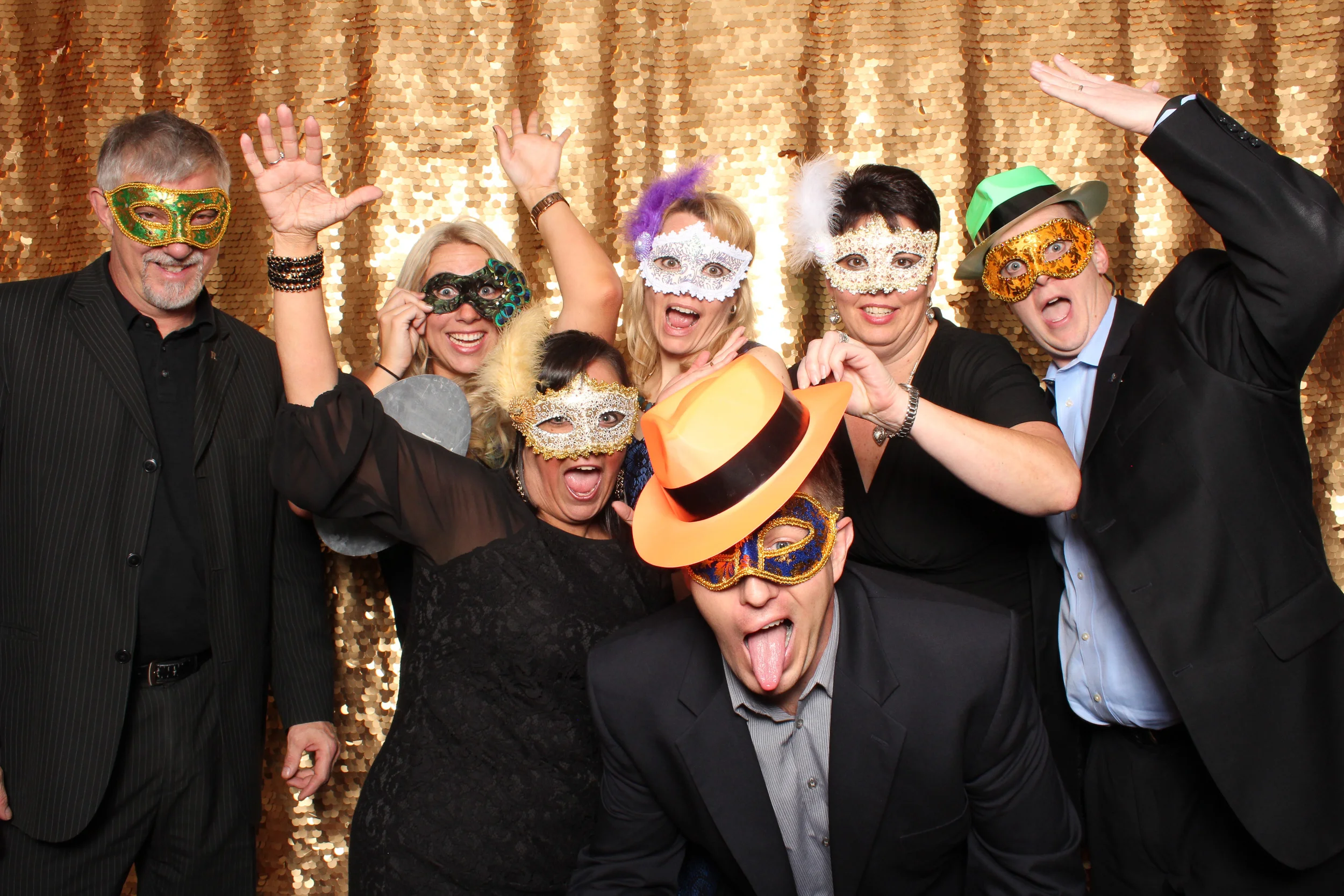 Renaissance Cleveland Hotel // service awards photobooth