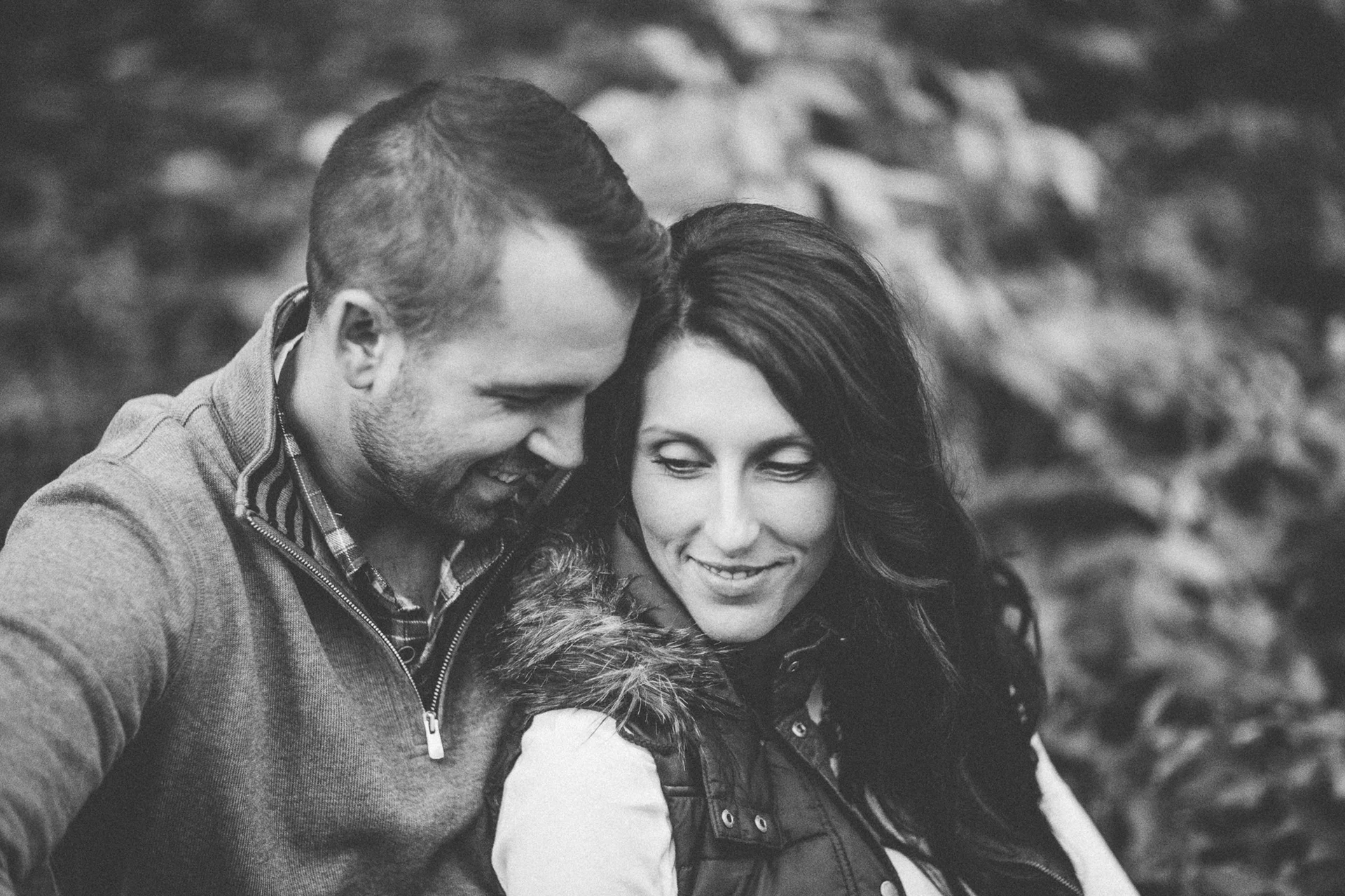 Megan + Josh // an engagement session at blue hen falls in the cuyahoga valley national park