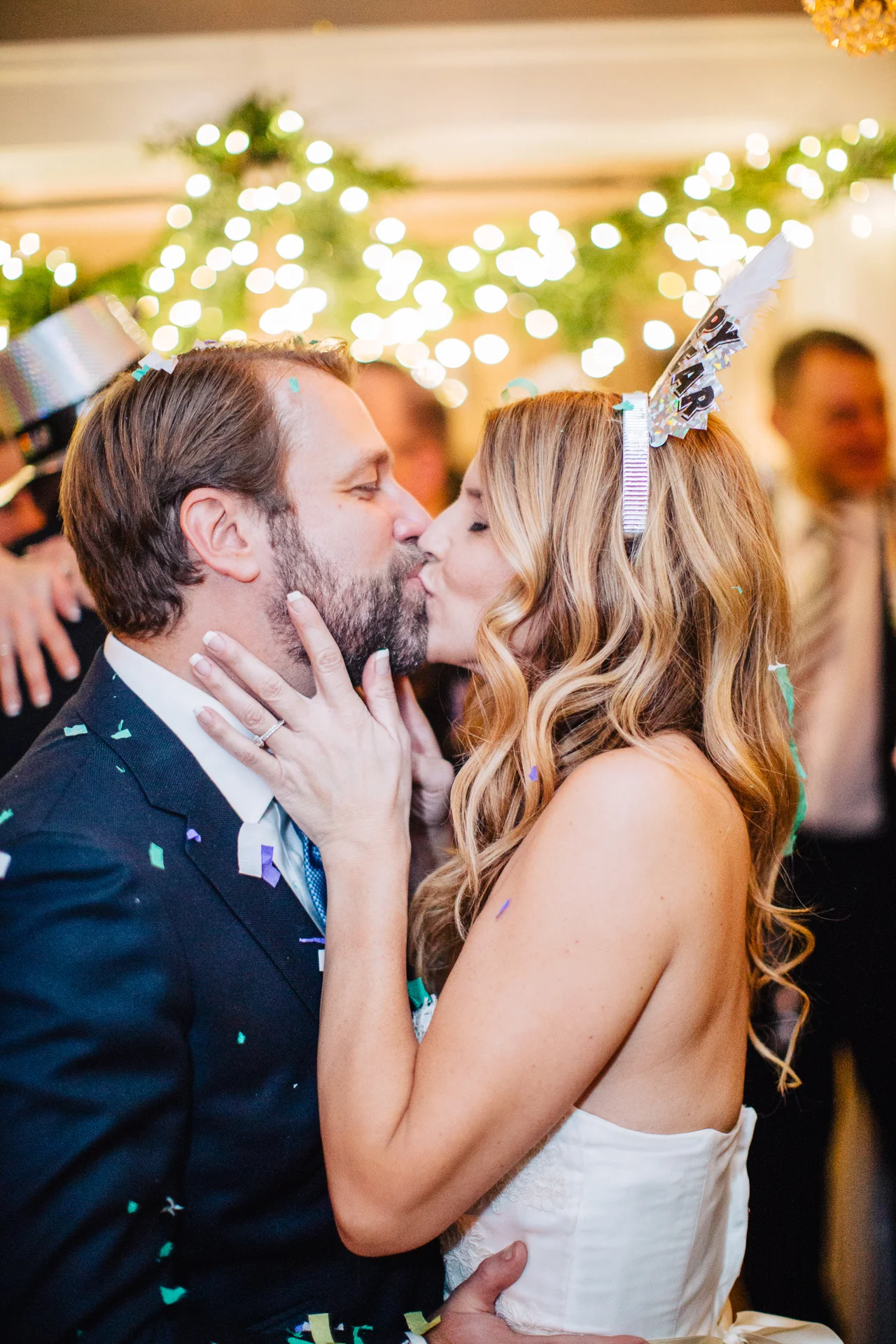 Jenny + Fletch // an intimate wedding at home in bay village on new years eve